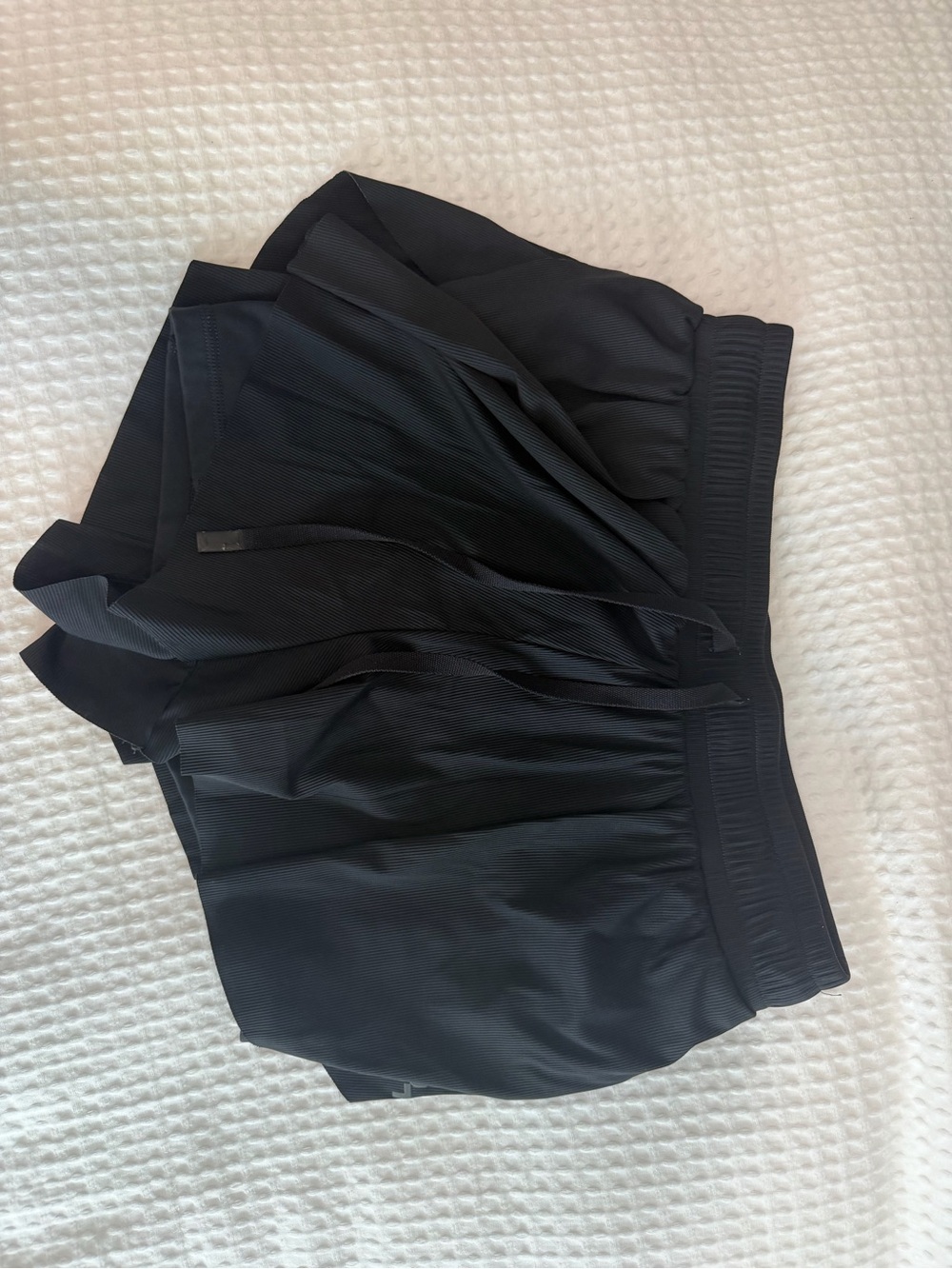 Black Women’s Relaxed Drawstring Shorts